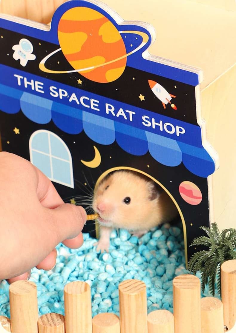 ハムスターケージ 宇宙探検ハムスターの隠れ家