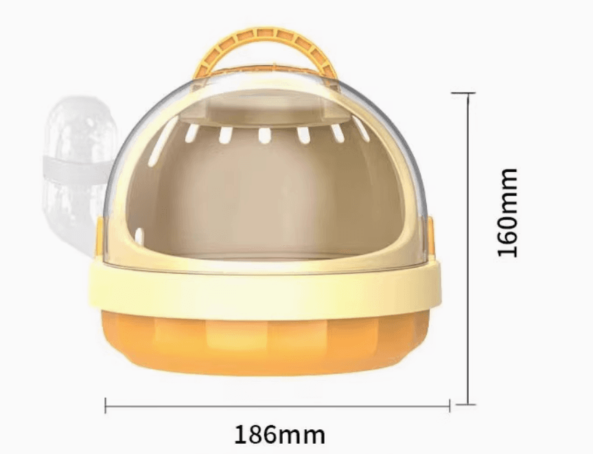 ハムスターケージ 宇宙船型ポータブルハムスターケース