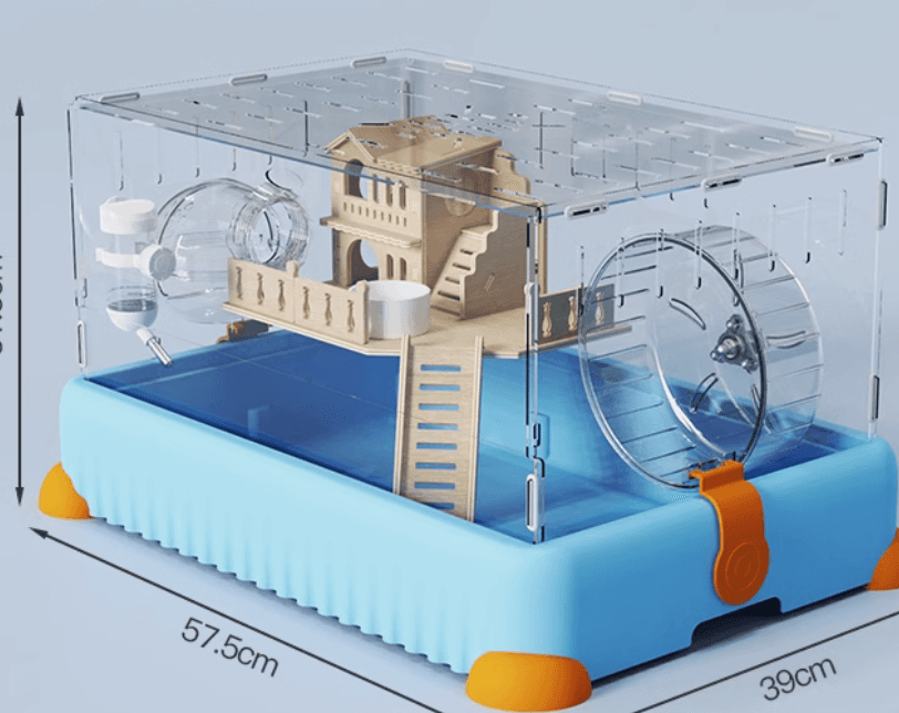 三層パノラマ シースルーハムスターケージ