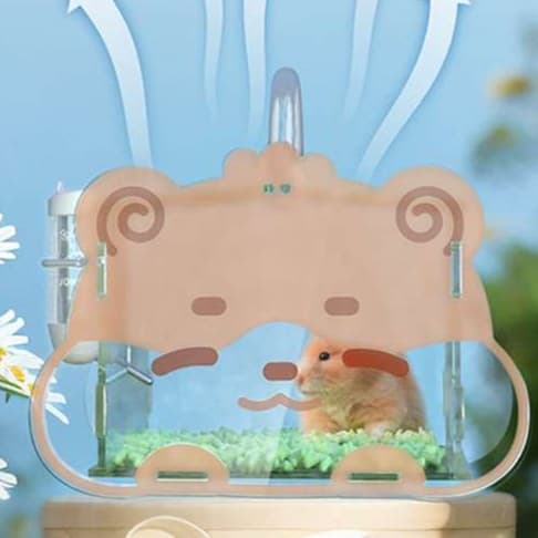 ハムスターケージ アニマル透明お出かけケージ