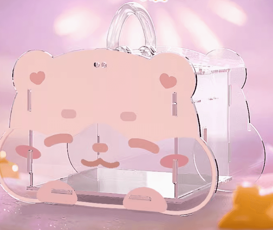 ハムスターケージ アニマル透明お出かけケージ