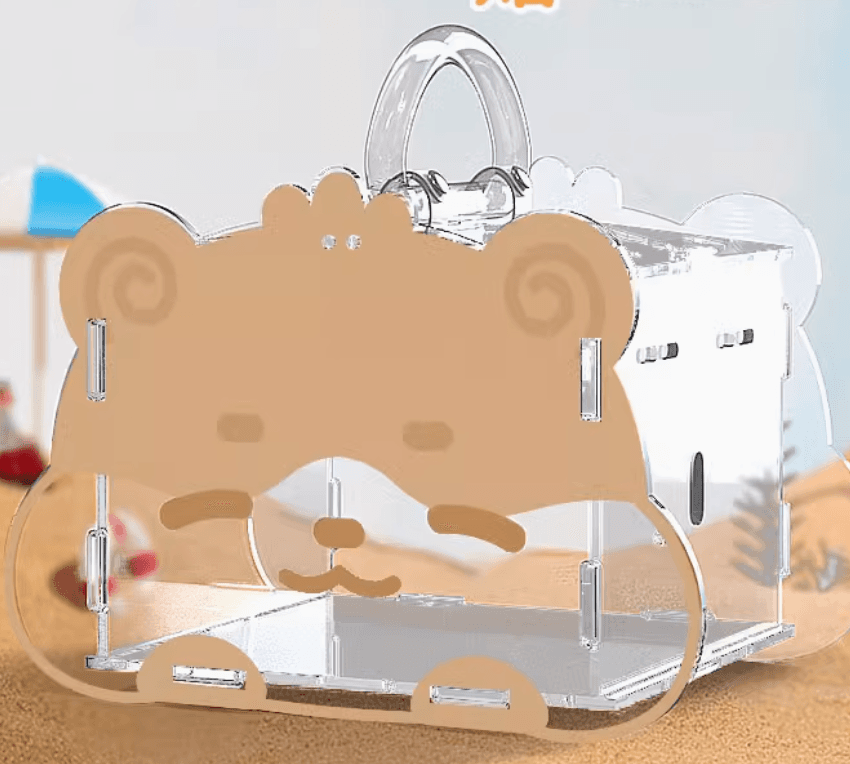 ハムスターケージ アニマル透明お出かけケージ