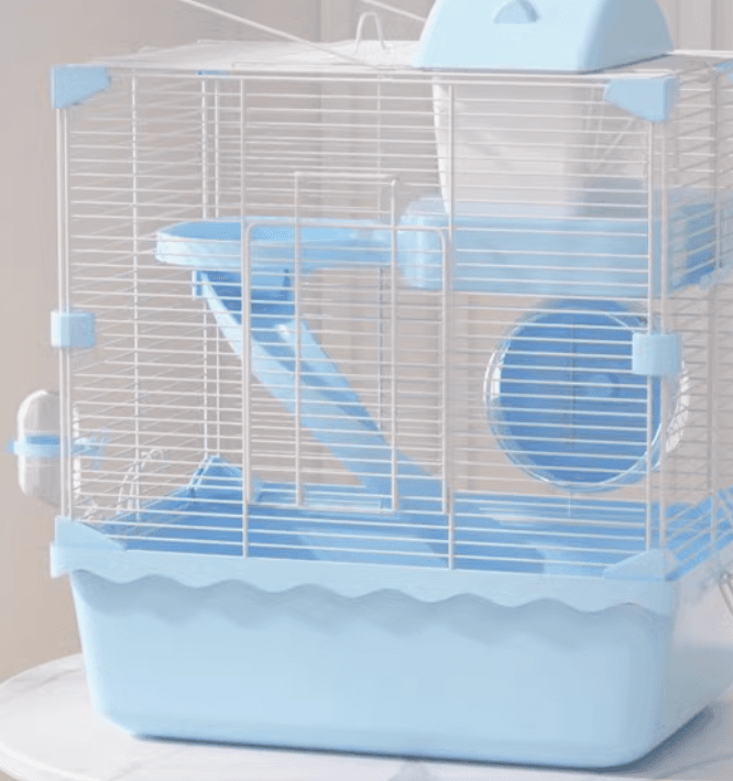 ハムスターケージ 快適二階建てハムスター網ケージ