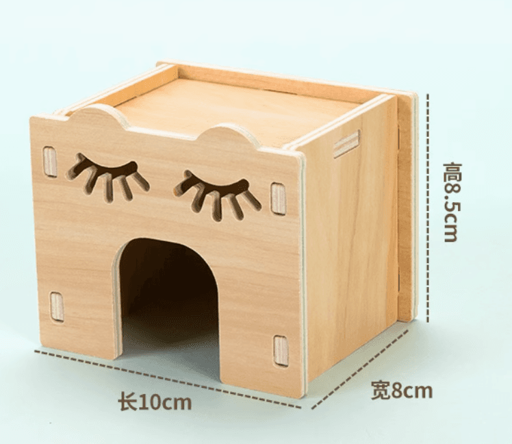 ハムスターケージ 天然木製ハムスター遊園地ハウス