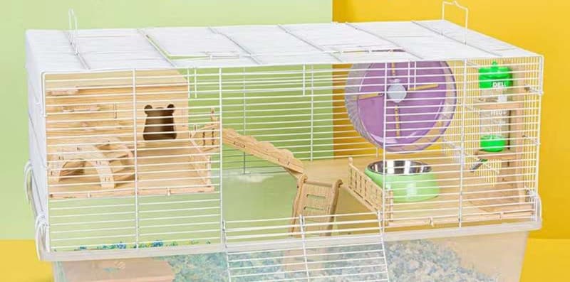 通気快適 大容量ハムスターケージ