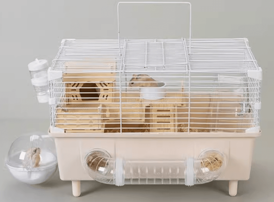 ハムスターケージ 快適ハムスター専用遊び場つきケージ