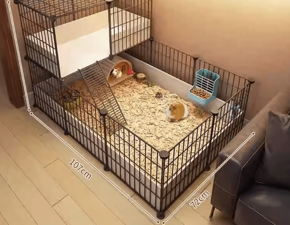 組立式二階建てハムスターケージ
