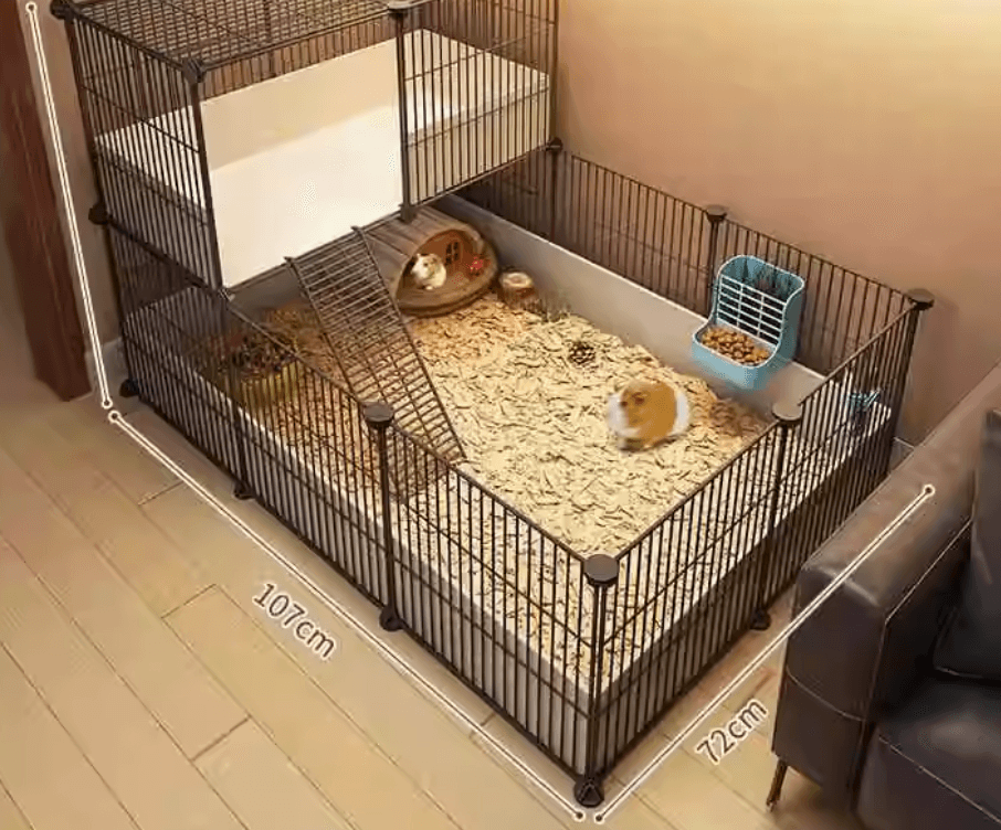 組立式二階建てハムスターケージ