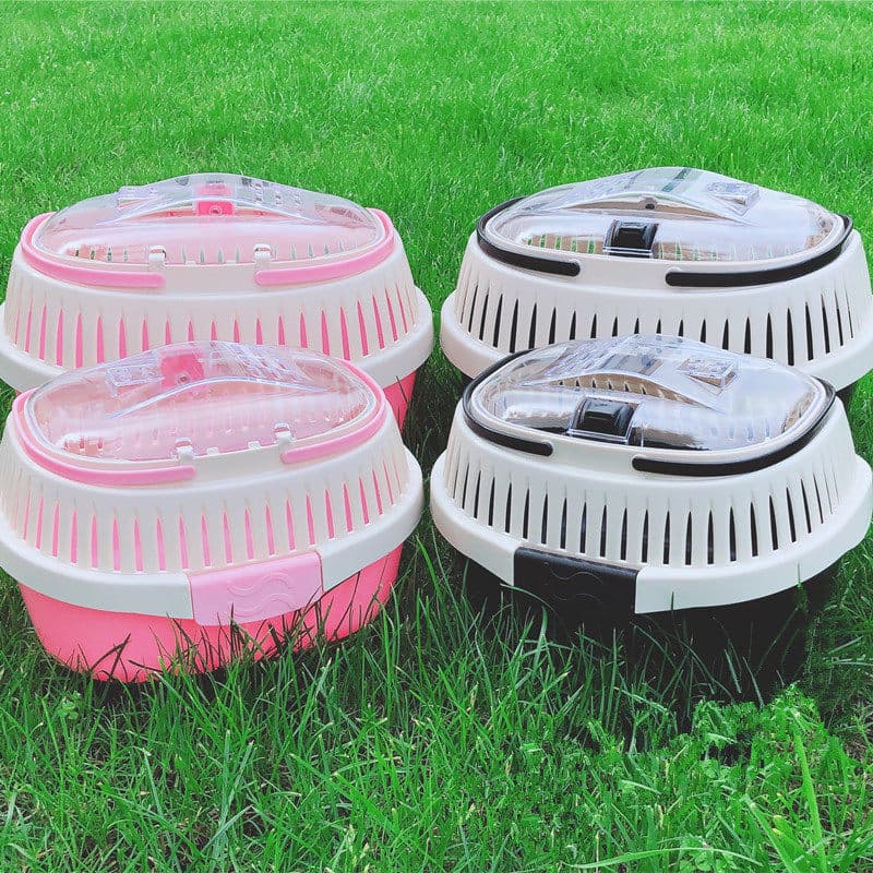 ハムスターケージ 小動物用通気性抜群持ち運び便利キャリーケース