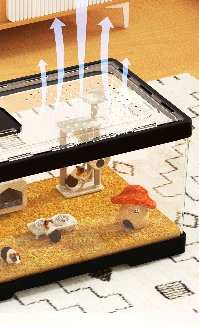 ハムスターケージ アクリル製快適空間