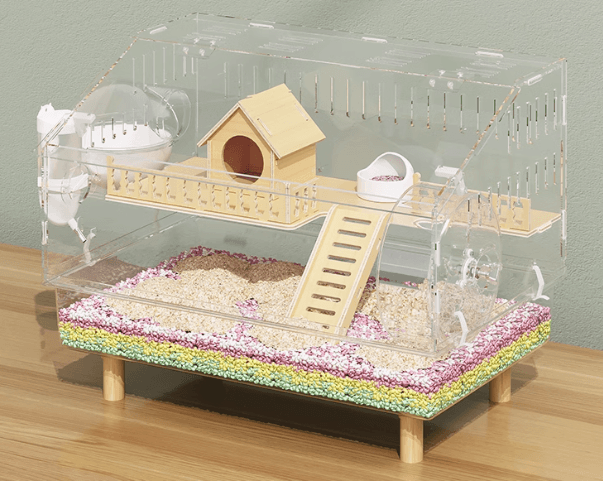 ハムスターケージ 高級二階建てハムスターマンション