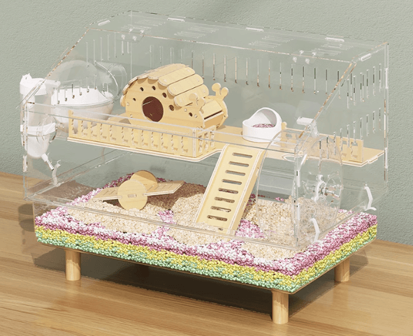 ハムスターケージ 高級二階建てハムスターマンション