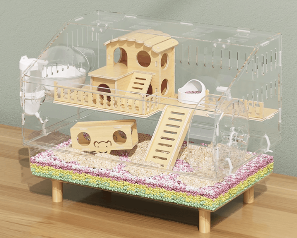 ハムスターケージ 高級二階建てハムスターマンション