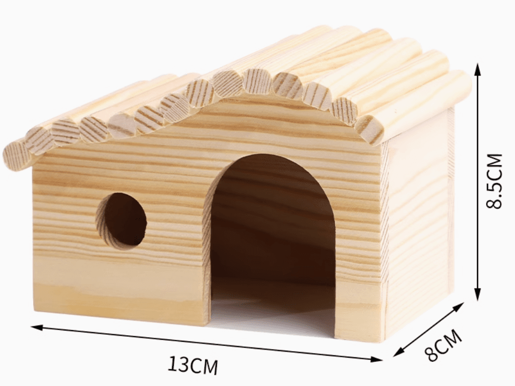 ハムスターケージ なめらか木製ハウス