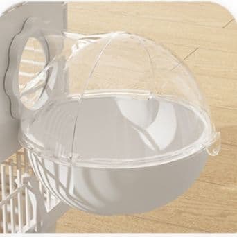 ハムスターケージ 天然木製三層別荘風ハウス